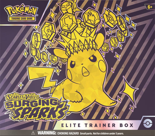 Pokemon Scarlet And Violet: Surging Sparks Elite Trainer Box