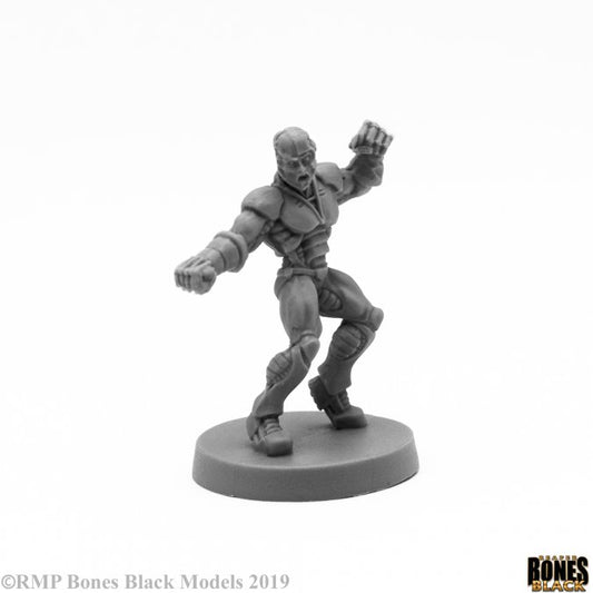 Slade, Cyborg Hero - Plastic Miniature