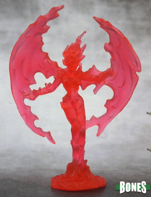 Medium Fire Elemental - Plastic Miniature