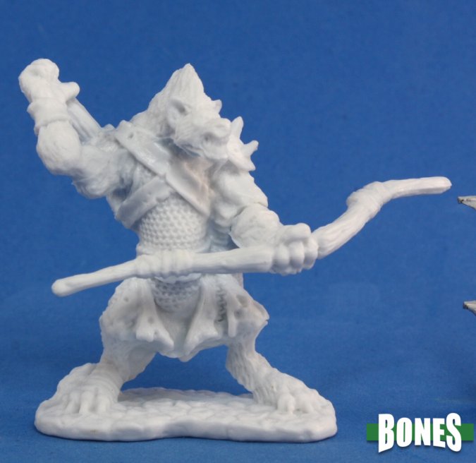 Blacktongue, Gnoll Archer - Plastic Miniature