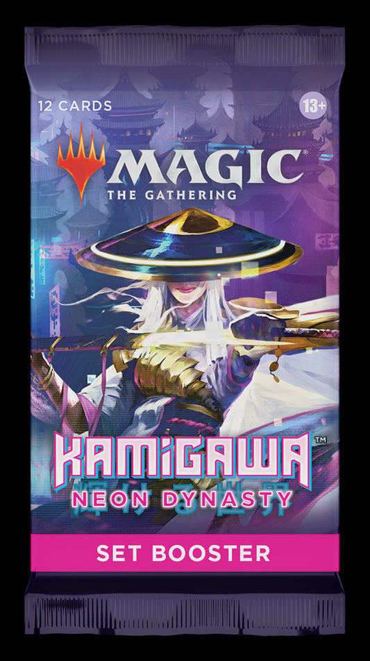Magic The Gathering: Kamigawa Neon Dynasty Set Booster Pack