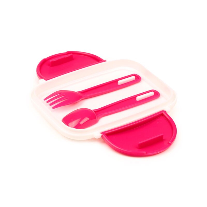 Hatsune Miku Clip Lock Bento Box With Cutlery