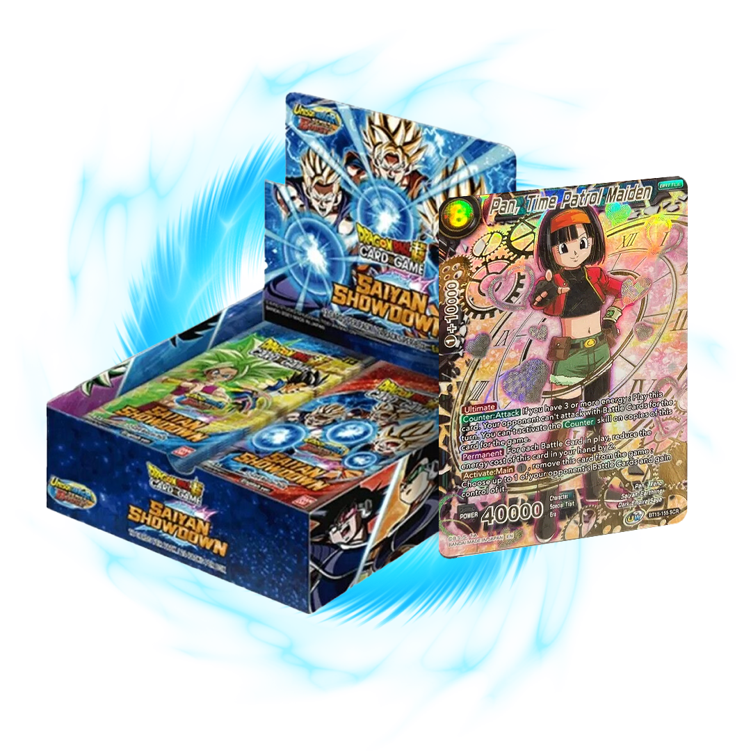 DragonBall Super: Saiyan Showdown Booster Box – Robin's Nest Comics