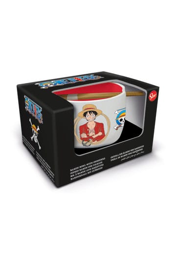 One Piece Ramen Bowl With Chopsticks
