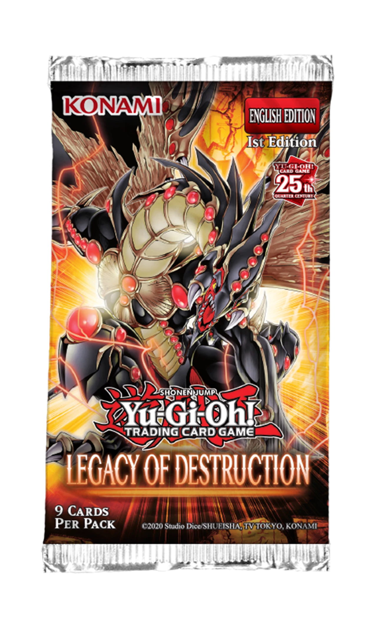 Yu-Gi-Oh: Legacy Of Destruction Booster Pack