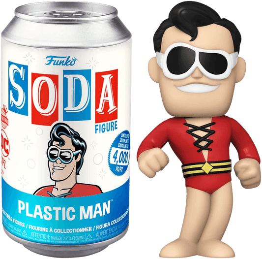 Funko Soda Vinyl Figure - Plastic Man