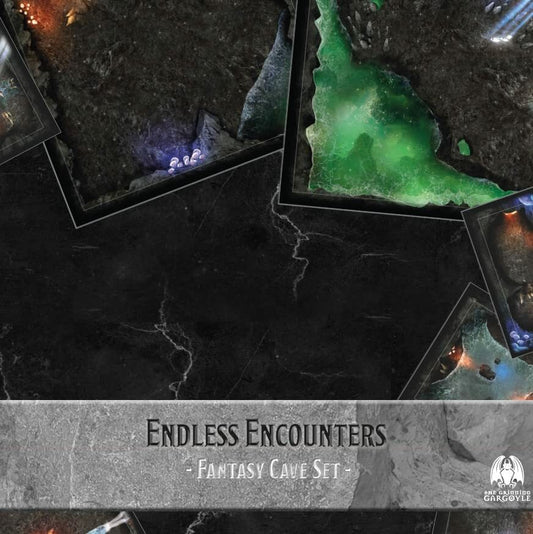 Endless Encounters: Fantasy Cave Set Modular Tiles