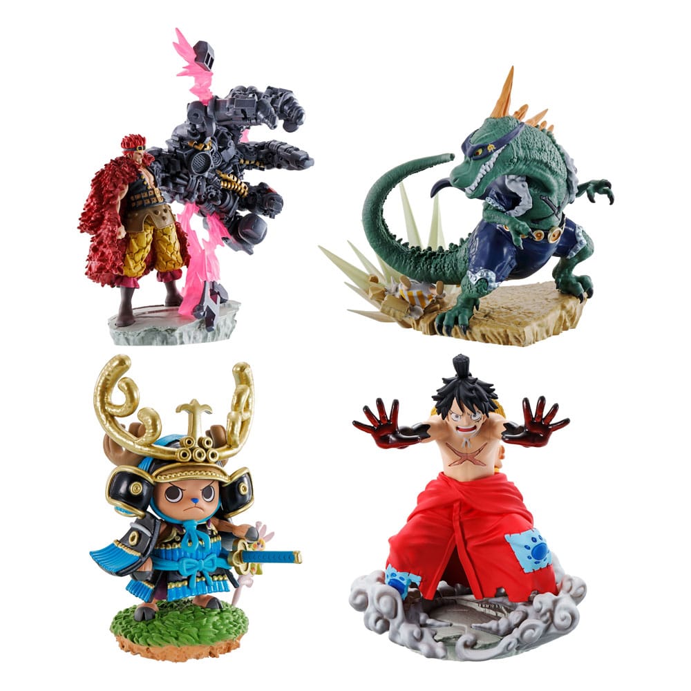 One Piece Petitrama PVC Mini Statue Logbox Re Birth Wanokuni Vol. 2 9 cm