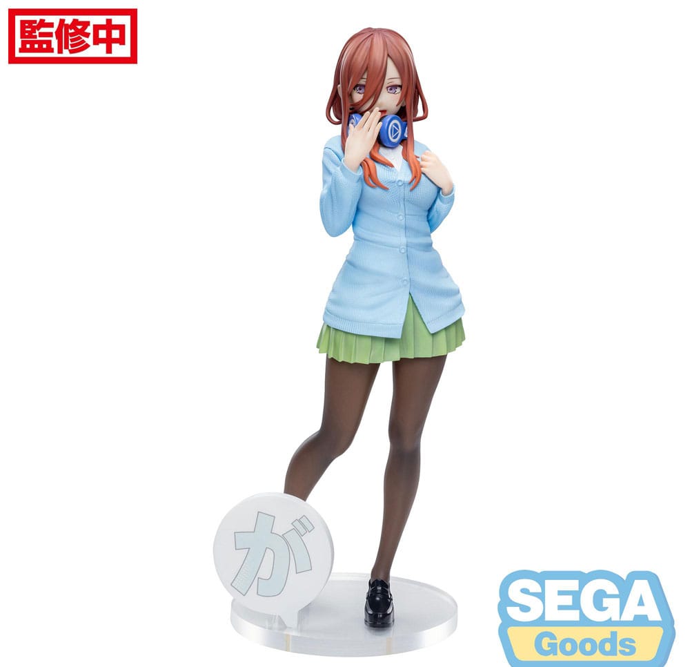 The Quintessential Quintuplets Series Luminasta PVC Statue Miku Nakano 20 cm
