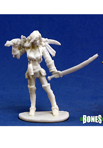 Finaela, Pirate - Plastic Miniature