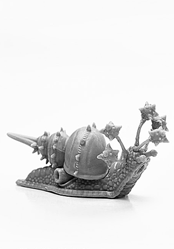 Thrasher Flail Snail - Plastic Miniature