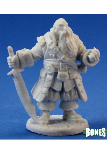 Barnabus Frost, Pirate Captain - Plastic Miniature