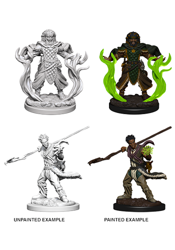 Human Druid - Plastic Miniature