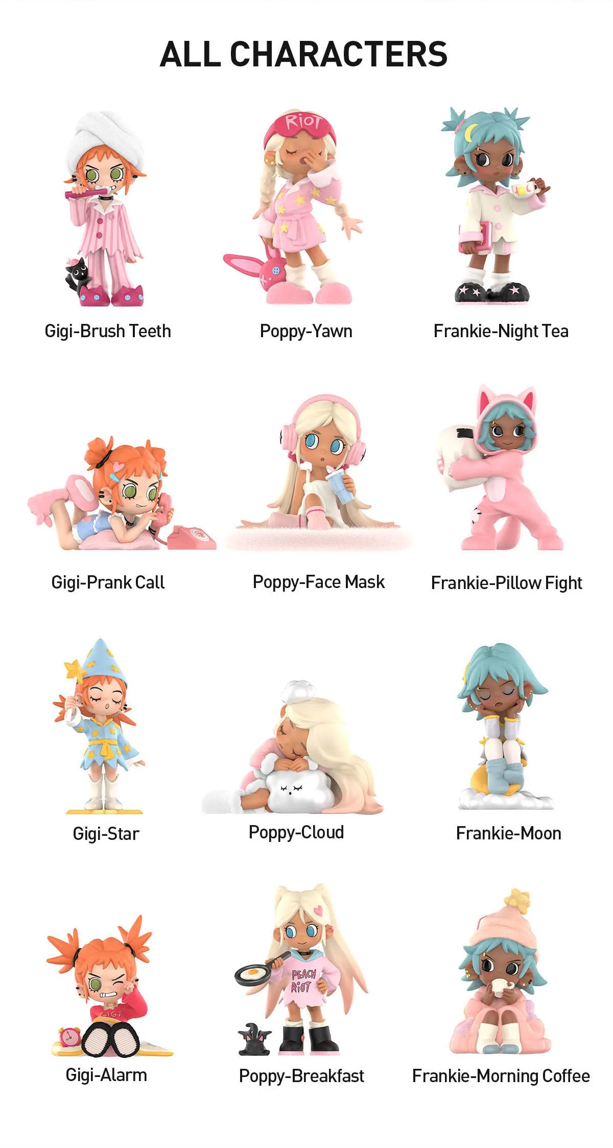 Lil Peach Riot: Sleepover Series Blind Box
