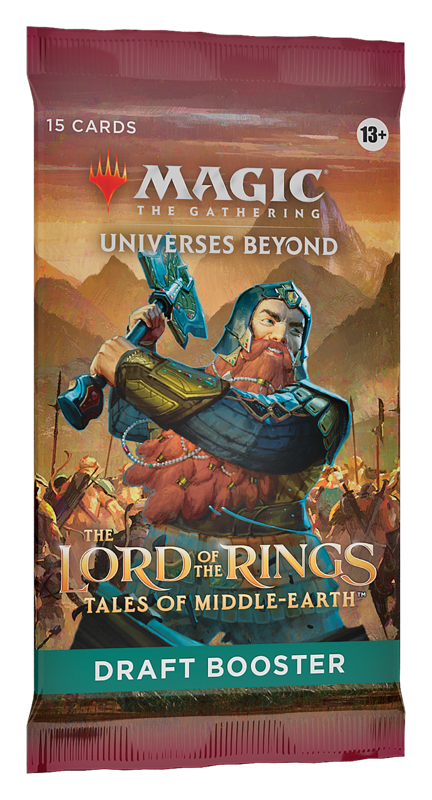 Magic The Gathering: The Lord Of The Rings Draft Booster Pack