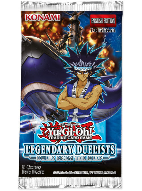 Yu-Gi-Oh Legendary Duelists: Duels From The Deep Booster Pack