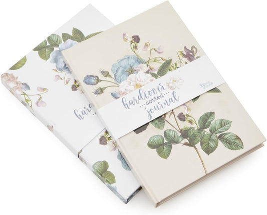 Paper Junkie Hardcover Dotted Journal - Floral Design