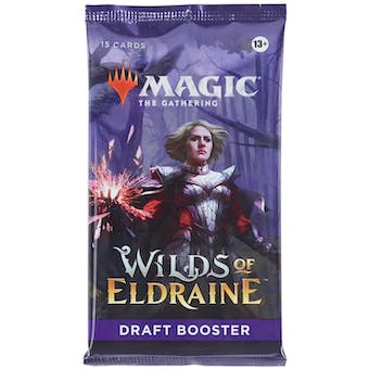 Magic The Gathering: Wilds Of Eldraine Draft Booster Pack