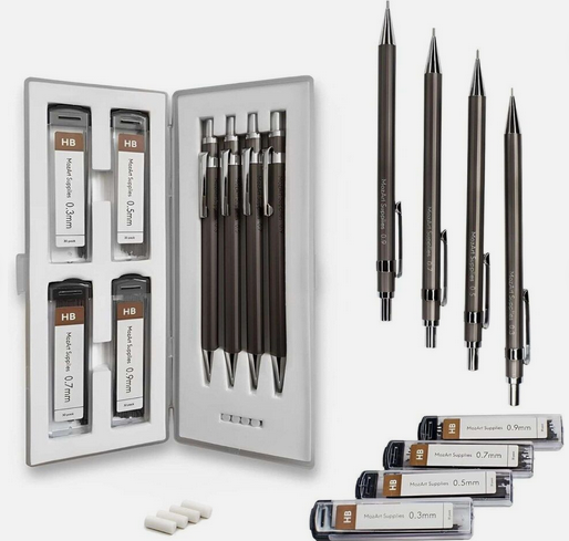 MozArt Mechanical Pencil Set