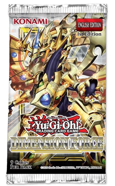 Yu-Gi-Oh: Dimension Force Booster Pack