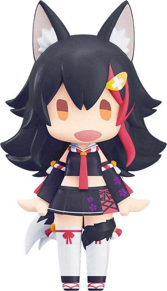 Hello! Good Smile Hololive Productions Ookami Mio Figure 10cm