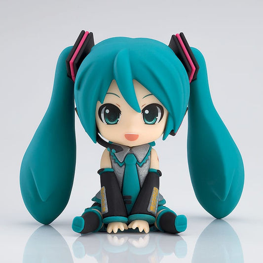 Character Vocal Series 01: Hatsune Miku Piapro Characters Rubber Mascot Nendroid Plus Mini Figure Hatsune Miku 8 cm