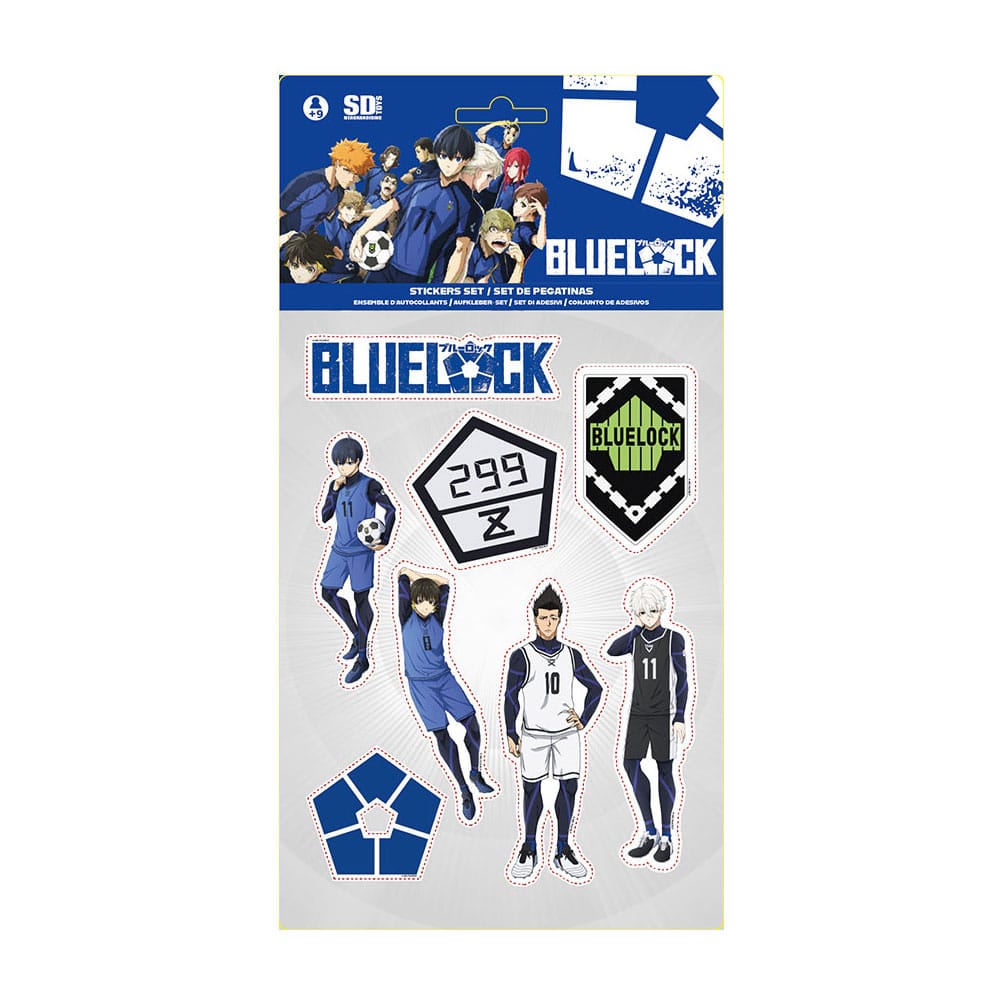 Blue Lock Deluxe Sticker Pack – Robin's Nest Comics