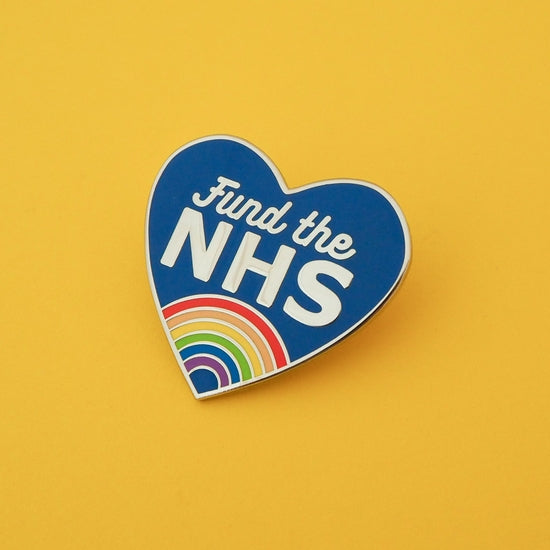Fund The NHS Enamel Pin