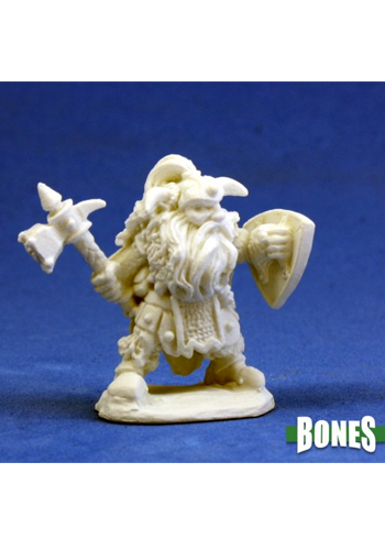 Fulumbar, Dwarf Warrior - Plastic Miniature