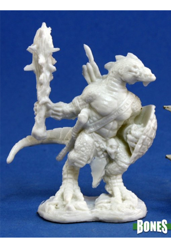 Lizardman Warrior - Plastic Miniature