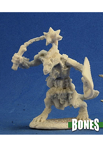 Boneflail, Gnoll Cleric - Plastic Miniature