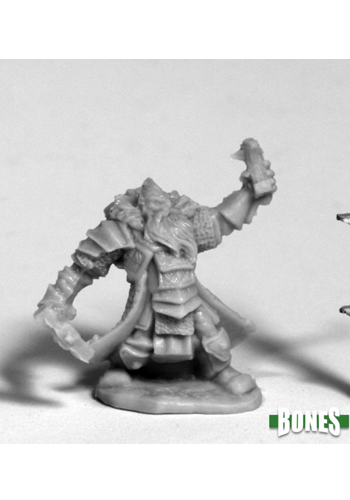 Thain Grimthorn, Dwarf Cleric - Plastic Miniature