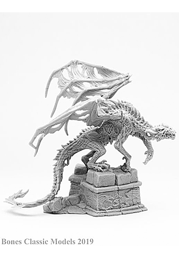 Zombie Dragon - Plastic Miniature