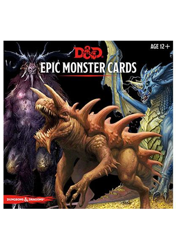 Spellbook Cards - Epic Monster Cards (D&D 5e)