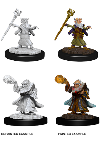 Gnome Wizard - Plastic Miniature