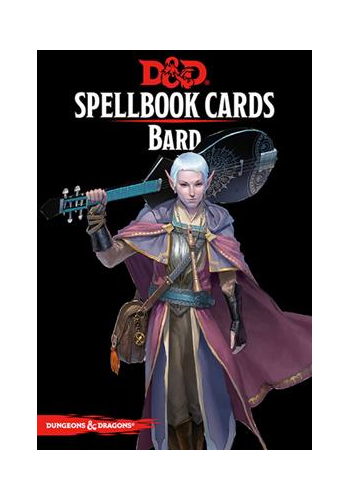 Spellbook Cards - Bard (D&D 5e)