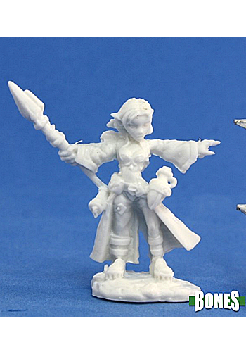 Cassie, Gnome Wizard - Plastic Miniature
